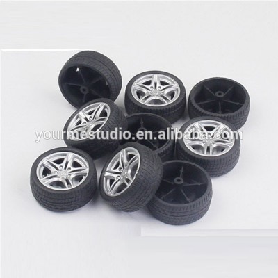 Factory price 48mm Model wheel tires Rubber wheel DIY TOY