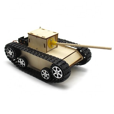 Education and training hand-assembled toy car kit Simulation tank model