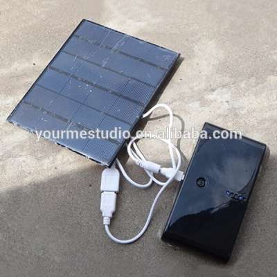 Wholesales DIY Mobile Phone Charging Epoxy 3.5W 6V Solar Charger Panel Polycrystalline