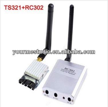 TS321 2.4Ghz 500mW Wireless AV FPV Transmitter + RC302 8CH Video Receiver