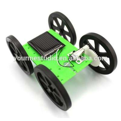 DIY fancy toy Solar car for Child education