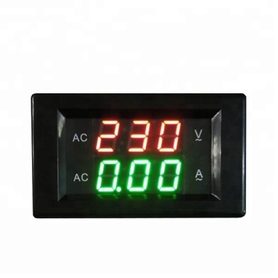 AV / AC combo double meter AC220V AC digital voltmeter ammeter