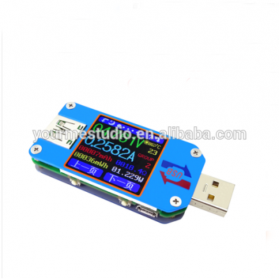 USB 2.0 Power Meter Tester USB Multimeter Color Voltage Current Meter